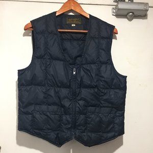 VINTAGE EDDIE BAUER PUFFER VESTS SIZE 40 & SIZE 38